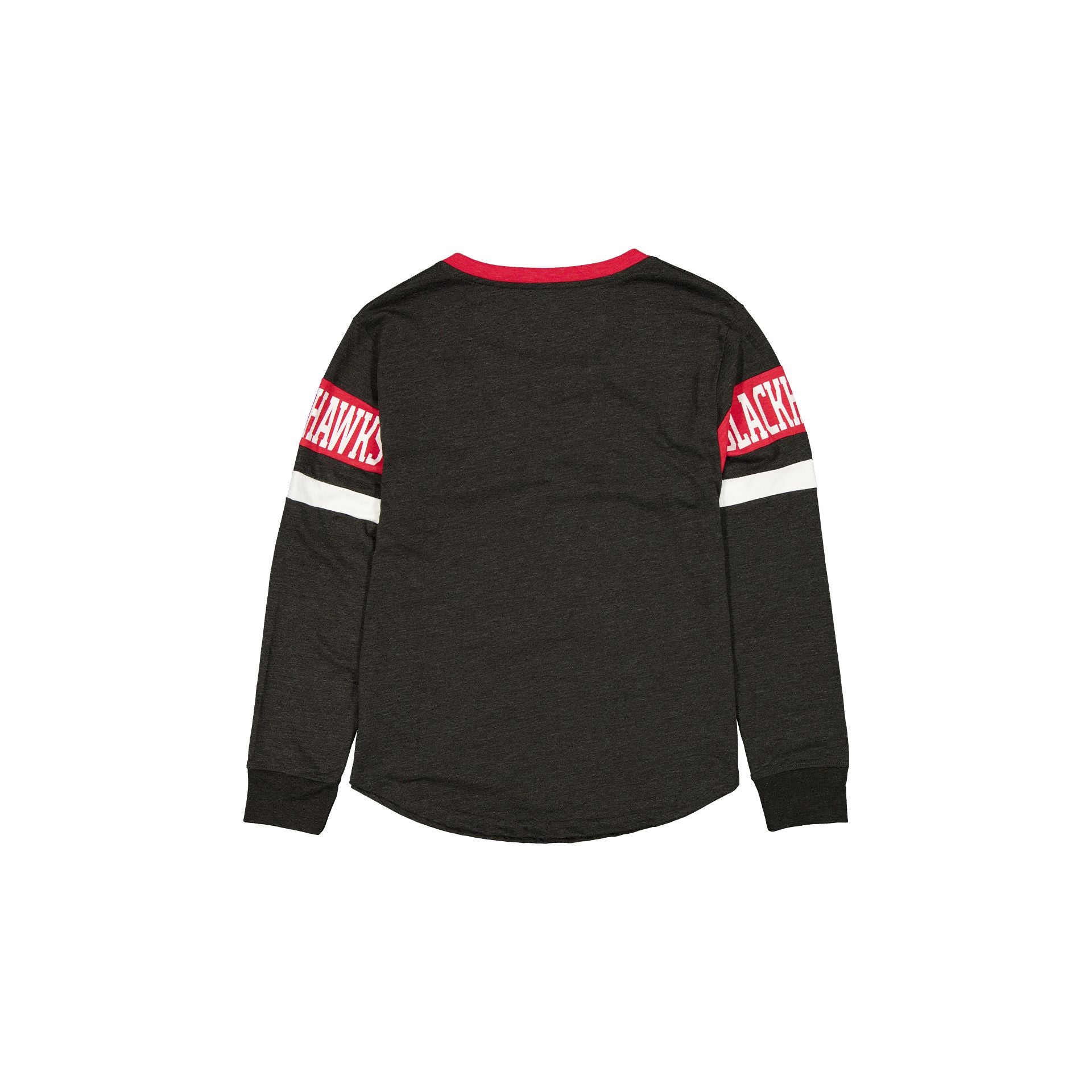 New Era Throwback Women's V-Neck Long-Sleeve T-Shirt