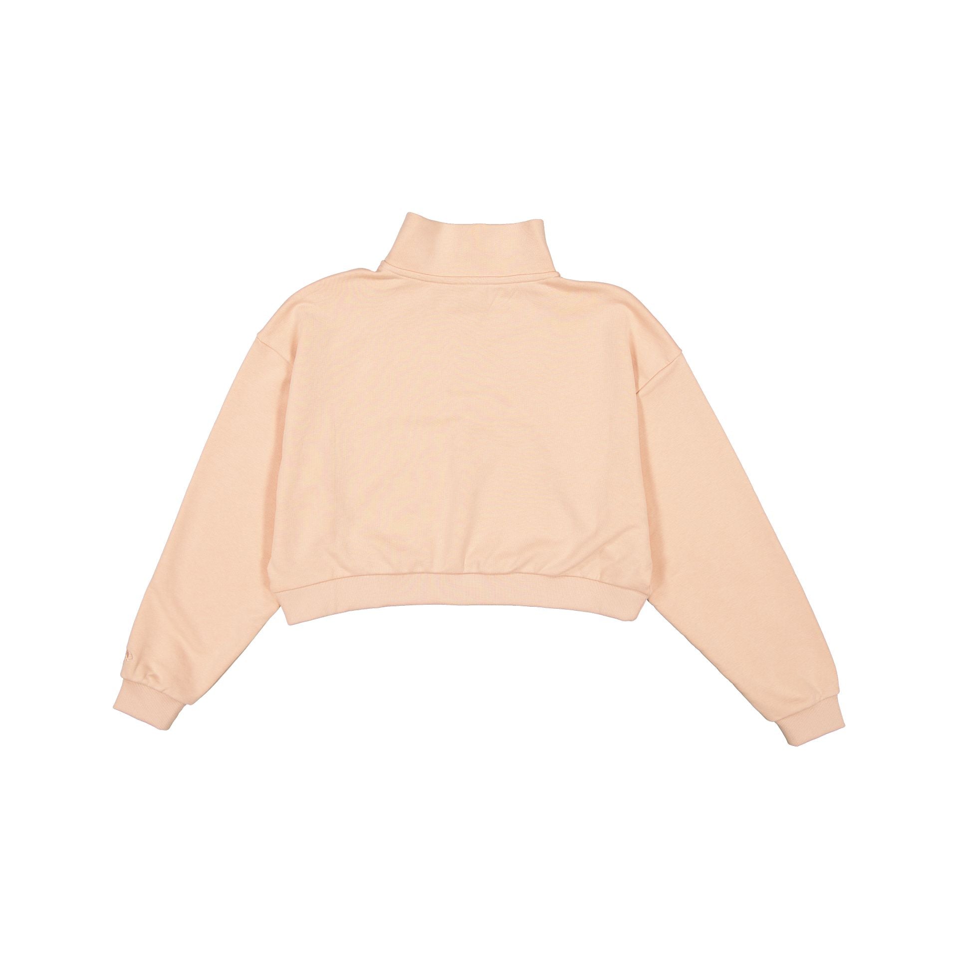 New Era Tonel Cropped Pastel Pink Women's Quarter Zip
