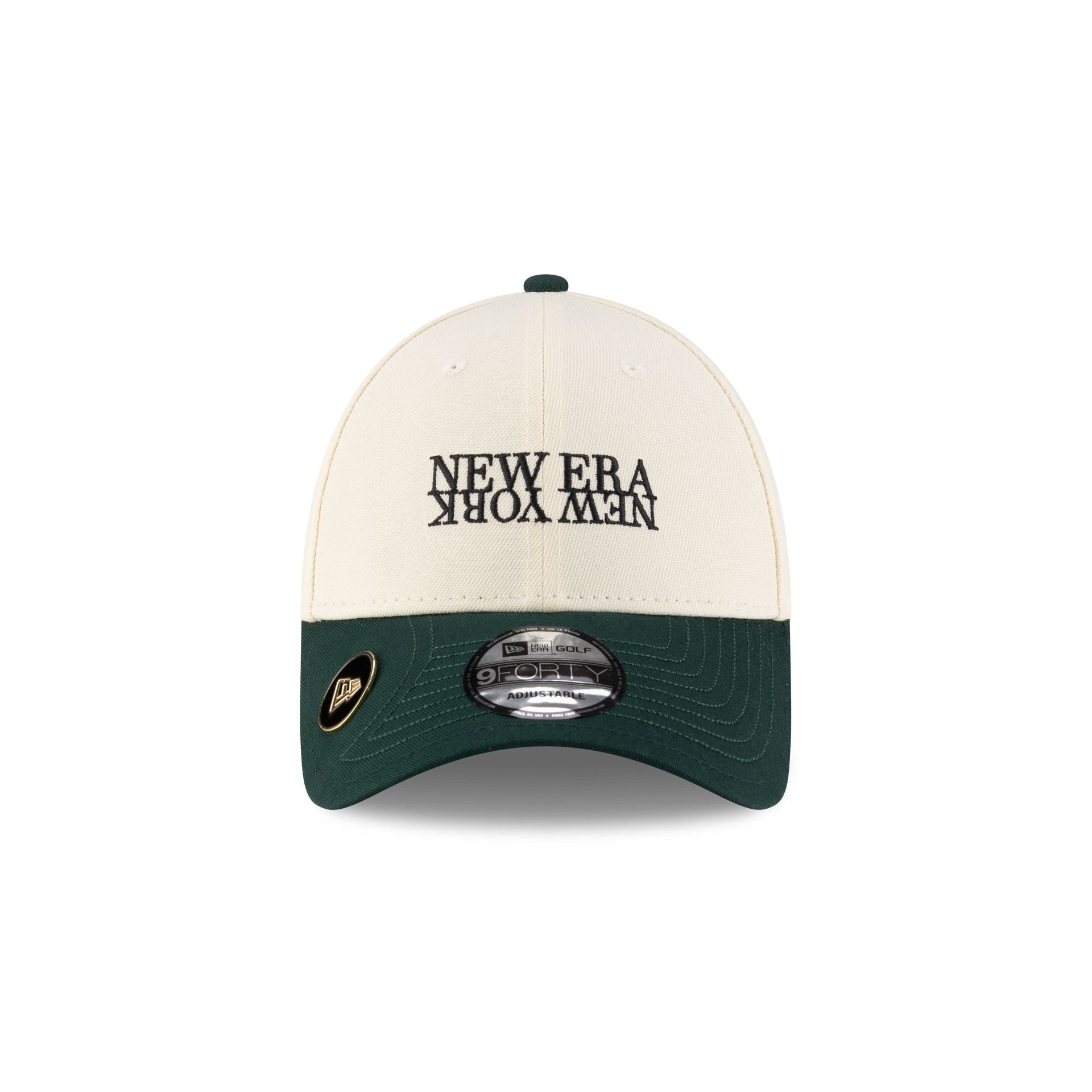 New Era Two-Tone Ballmarker Green 9FORTY Adjustable