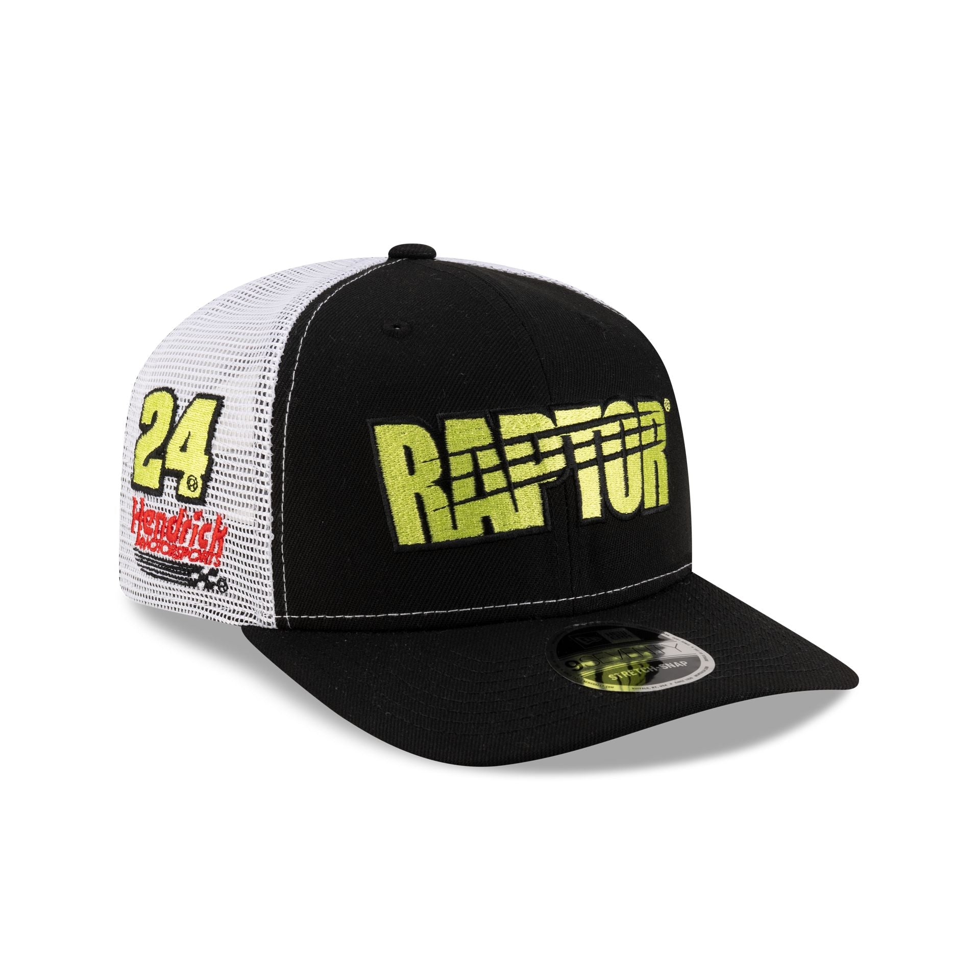 new era William Byron RAPTOR Partner 9SEVENTY Stretch-Snap Trucker