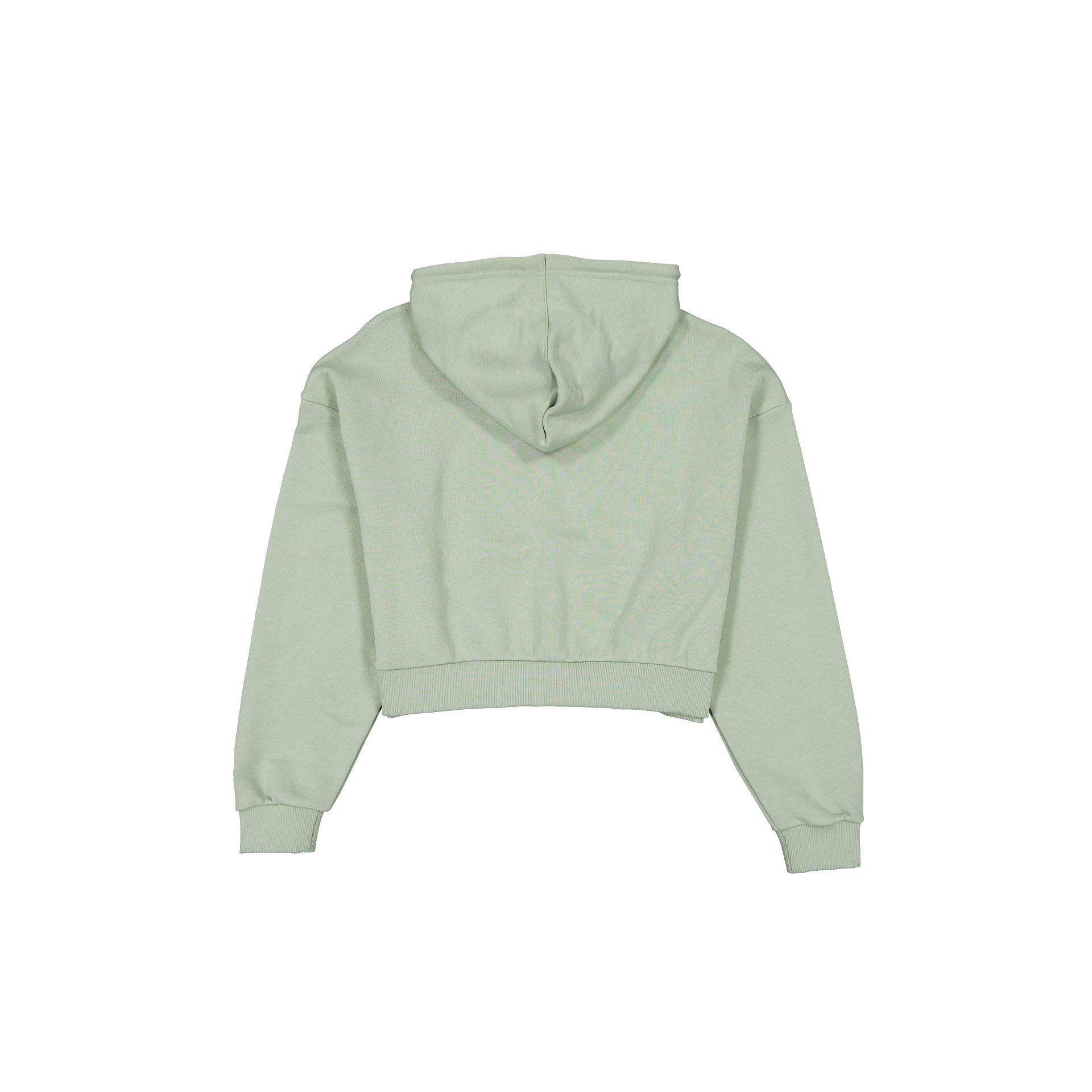 New Era Women's Cropped Everest Green Script Hoodie