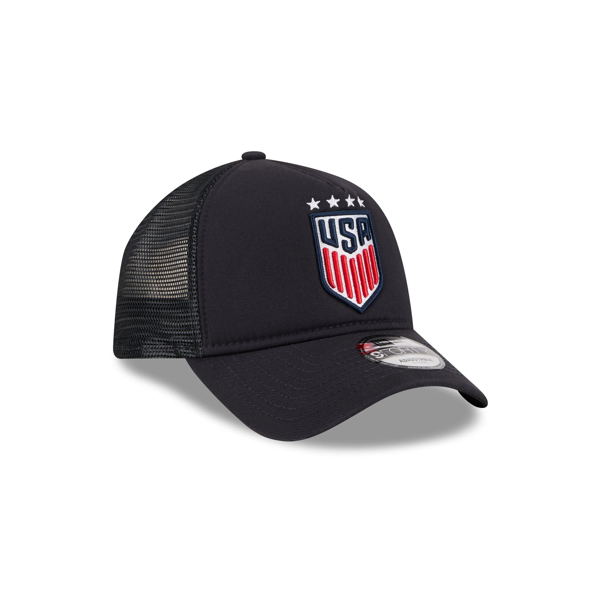 New Era Women's National Team Navy 9FORTY A-Frame Trucker