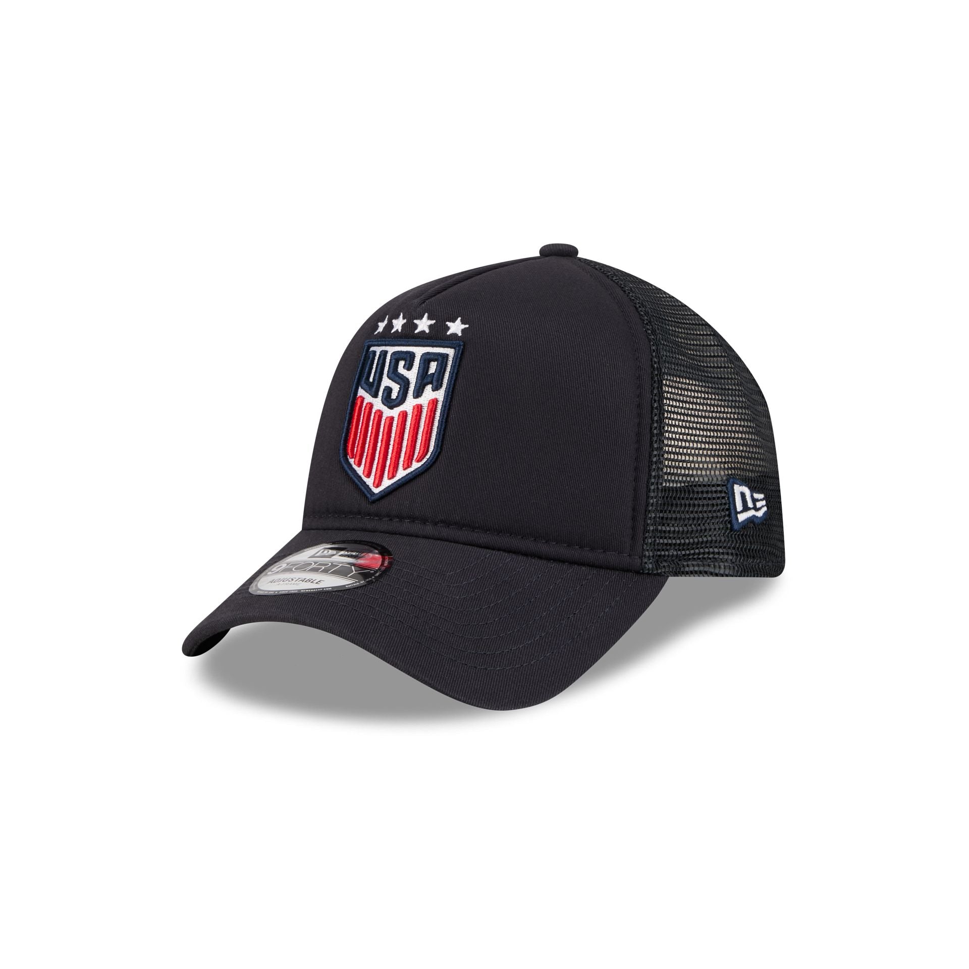 new era Women's National Team Navy 9FORTY A-Frame Trucker